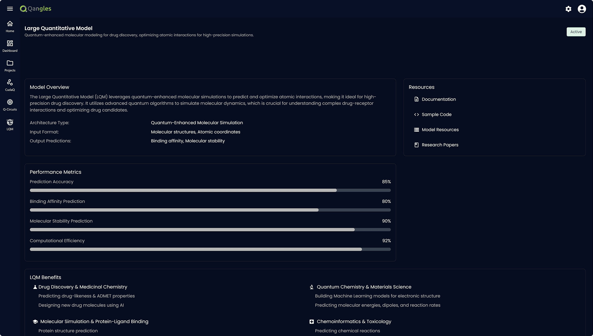 Product Screen
